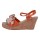 Ornela Brenti Damen Schuhe Trachten Dirndl Sandalette Orange Größe 36 EU