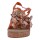 Ornela Brenti Damen Schuhe Trachten Dirndl Sandalette Orange Größe 41 EU