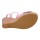 Ornela Brenti Damen Schuhe Trachten Dirndl Sandalette Pink Größe 38 EU