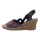 Ornela Brenti Damen Schuhe Trachten Dirndl Sandalette Schwarz Größe 40 EU