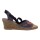 Ornela Brenti Damen Schuhe Trachten Dirndl Sandalette Schwarz Größe 40 EU