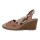Ornela Brenti Damen Schuhe Trachten Dirndl Sandalette Braun Größe 41 EU