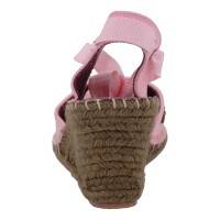 Ornela Brenti Damen Schuhe Trachten Dirndl Sandalette Pink Größe 38 EU