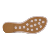 Ornela Brenti Damen Schuhe Trachten Dirndl Zehentrenner Orange Größe 37 EU