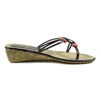 Ornela Brenti Damen Pantolette Schwarz 41 EU