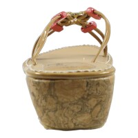 Ornela Brenti Damen Schuhe Trachten Dirndl Pantolette Beige Größe 41 EU