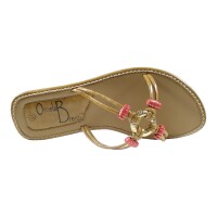 Ornela Brenti Damen Schuhe Trachten Dirndl Pantolette Beige Größe 41 EU