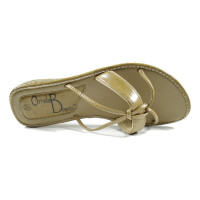Ornela Brenti Damen Pantolette Beige 37 EU