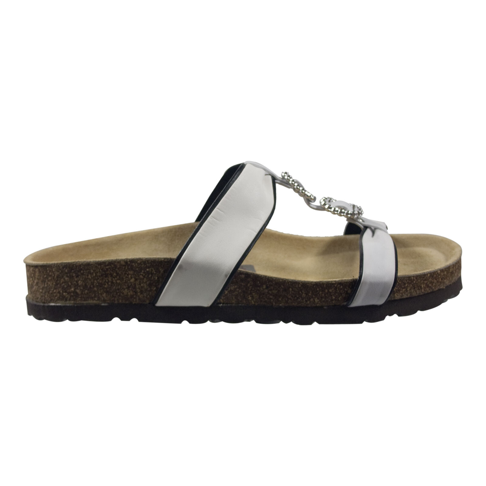 Ornela Brenti Damen Pantolette Weiß 41 EU