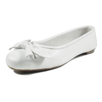Ornela Brenti Damen Ballerina Weiß 37 EU