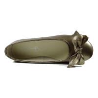 Ornela Brenti Damen Ballerina Braun 37 EU
