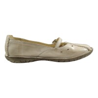 Kurpfalz Schuhe Damen Schuhe Trachten Dirndl Ballerina Beige Größe 40 EU