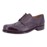 Charles de Batz Herren Schuhe Rahmengenäht Schnürer Rot Größe 43.5 EU