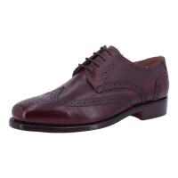 Charles de Batz Herren Schuhe Rahmengenäht Schnürer Rot Größe 43.5 EU