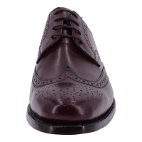 Charles de Batz Herren Schuhe Rahmengenäht Schnürer Rot Größe 43.5 EU