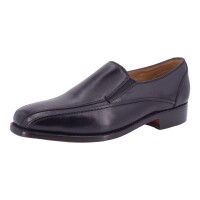 Charles de Batz Herren Schuhe Rahmengenäht Slipper Schwarz Größe 43 EU