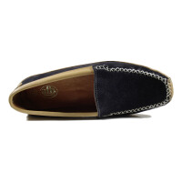 afis shoe-fashion Damen Mokassin Blau 36 EU