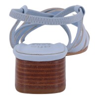 afis shoe-fashion Damen Schuhe Trachten Dirndl Sandalette Blau Größe 38 EU
