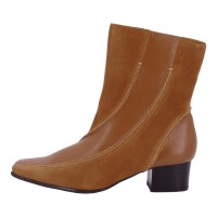 Evergreens Damen Schuhe Trachten Dirndl Stiefel Braun Größe 39 EU