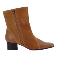 Evergreens Damen Schuhe Trachten Dirndl Stiefel Braun Größe 39 EU