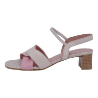 Evergreens Damen Schuhe Trachten Dirndl Sandalette Pink Größe 38.5 EU