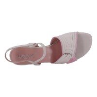 Evergreens Damen Schuhe Trachten Dirndl Sandalette Pink Größe 38.5 EU