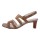 Evergreens Damen Schuhe Trachten Dirndl Sandalette Beige Größe 36 EU