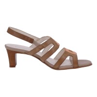 Evergreens Damen Schuhe Trachten Dirndl Sandalette Beige Größe 39.5 EU