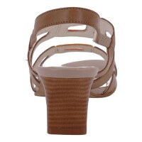 Evergreens Damen Schuhe Trachten Dirndl Sandalette Beige Größe 41.5 EU