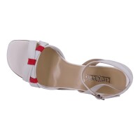 Evergreens Damen Schuhe Trachten Dirndl Sandalette Rot Größe 37 EU