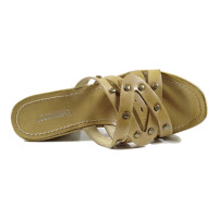 Evergreens Damen Pantolette Beige 38 EU