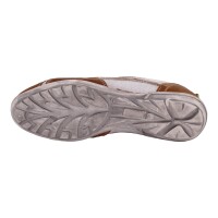Lake Eagle Herren Schuhe Trachten Haferl Sneaker Weiß-Braun Größe 41 EU