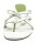 Ornela Brenti Damen Pantolette Weiß-Grün 39 EU