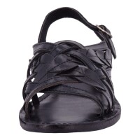 Andrea Doria Damen Schuhe Trachten Dirndl Sandale Schwarz Größe 38 EU