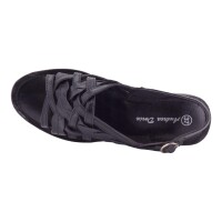 Andrea Doria Damen Schuhe Trachten Dirndl Sandale Schwarz Größe 41 EU