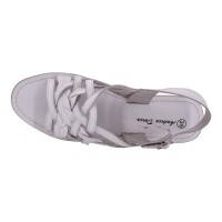 Andrea Doria Damen Schuhe Trachten Dirndl Sandale Weiß Größe 38 EU