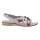 Andrea Doria Damen Schuhe Trachten Dirndl Sandale Weiß-Braun Größe 42 EU