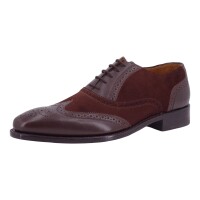 Charles de Batz Herren Schuhe Rahmengenäht Schnürer Braun Größe 42 EU