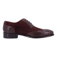 Charles de Batz Herren Schuhe Rahmengenäht Schnürer Braun Größe 42 EU