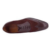 Charles de Batz Herren Schuhe Rahmengenäht Schnürer Braun Größe 42 EU