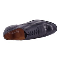 Charles de Batz Herren Schuhe Rahmengenäht Schnürer Schwarz Größe 42.5 EU