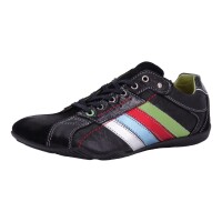 Lake Eagle Herren Schuhe Trachten Haferl Sneaker Schwarz Größe 41 EU