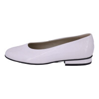 SCHAPURO Damen Trachten Ballerina Weiß 35,5 EU