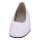 SCHAPURO Damen Trachten Ballerina Weiß 35,5 EU