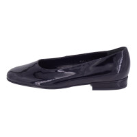 SCHAPURO Damen Trachten Ballerina Schwarz 37,5 EU