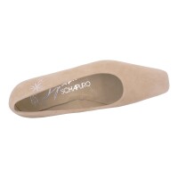 SCHAPURO Damen Trachten Pumps Beige 41,5 EU