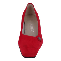 SCHAPURO Damen Trachten Pumps Rot 37 EU
