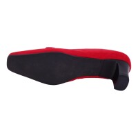 SCHAPURO Damen Trachten Pumps Rot 38,5 EU