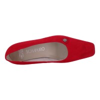 SCHAPURO Damen Trachten Pumps Rot 38,5 EU