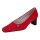 SCHAPURO Damen Trachten Pumps Rot 38,5 EU